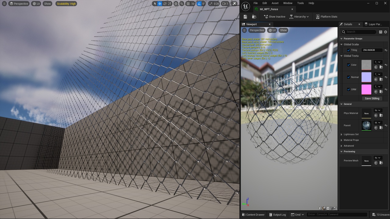 Media 1 for listing UE5: Industrial Transparent Texture Pack