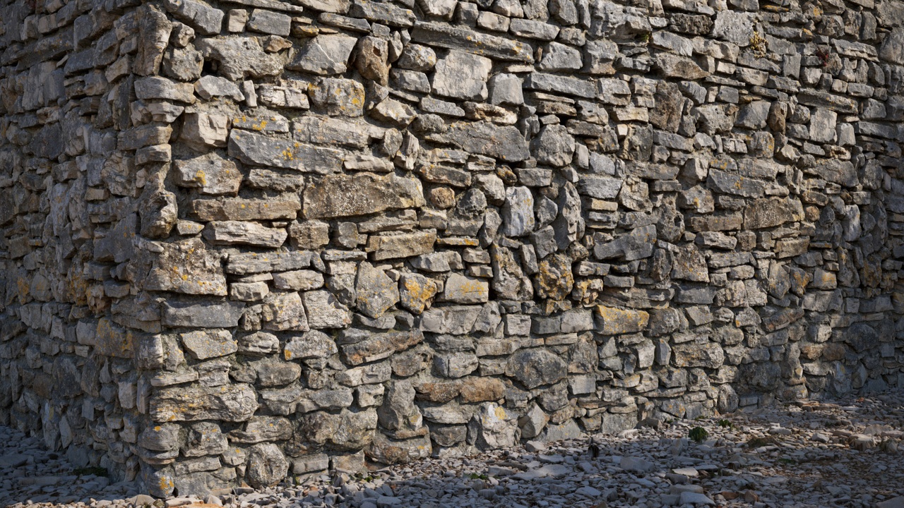 الوسائط 1 للقائمة Real stone material pack v1