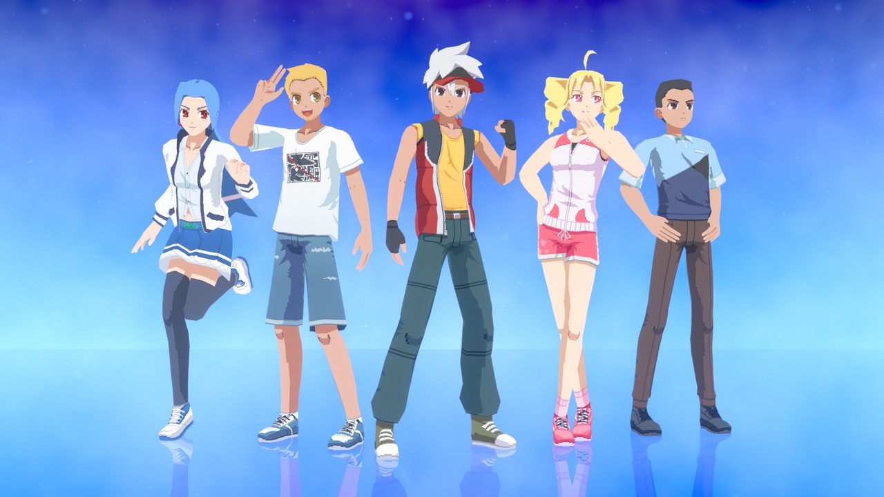 Media 1 for listing Anime Lowpoly Characters G1 Pack 5