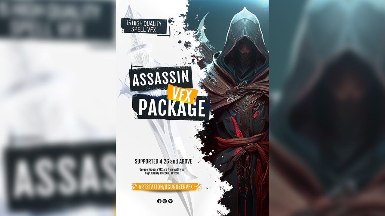 Media 1 for listing Assassin Spell VFX Pack