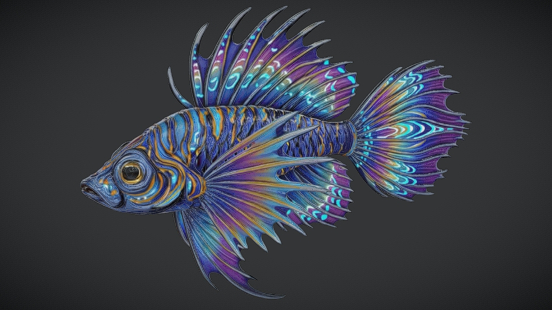 Fanatsy Fish Gills Fantasy Fish | Fab