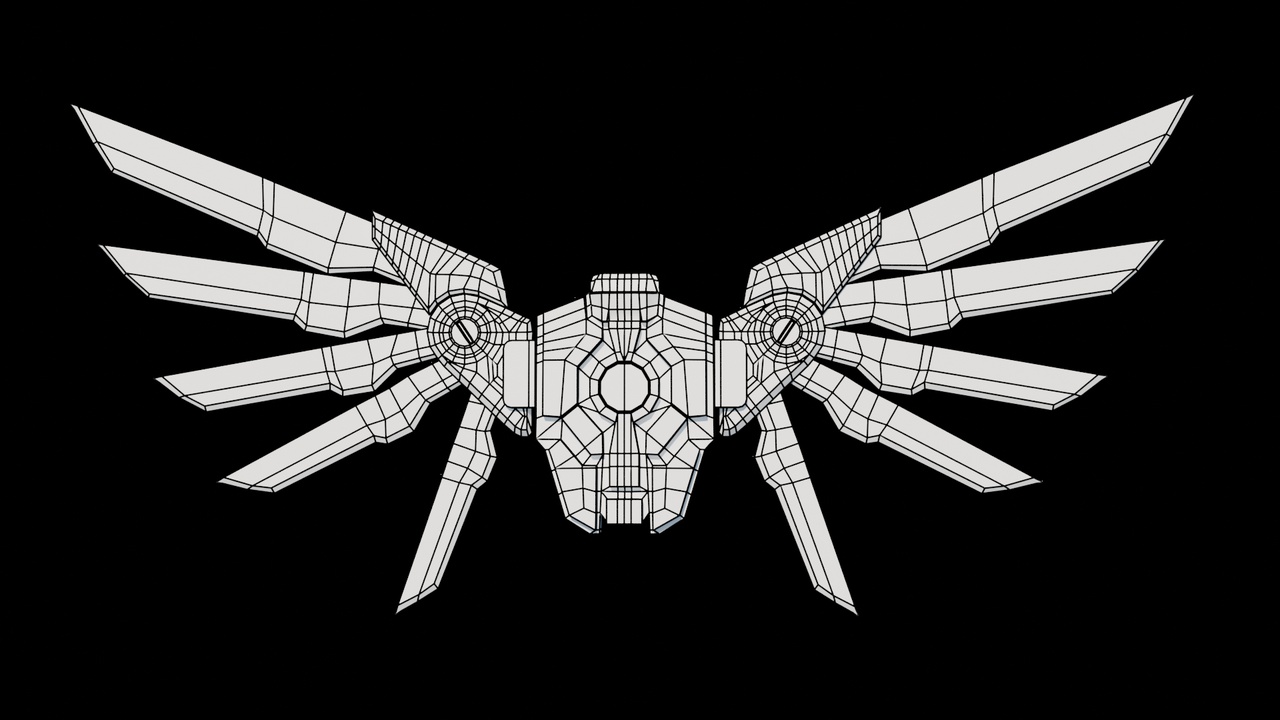 Media 1 for listing Cyber Wings Low Poly