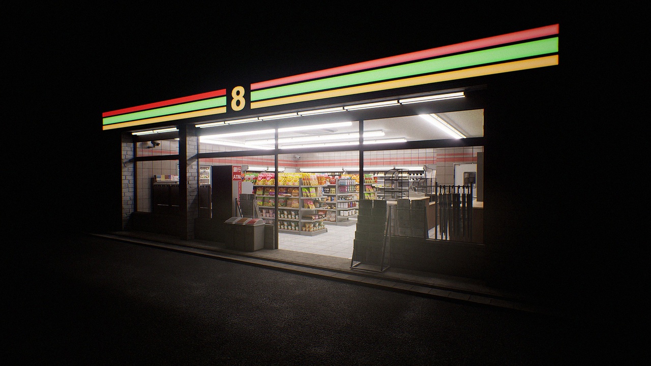 Media 1 for listing Japanese Convenience Store Pack - Konbini