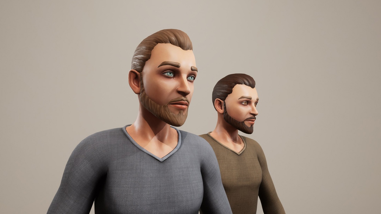 Media 1 for listing Stylized man
