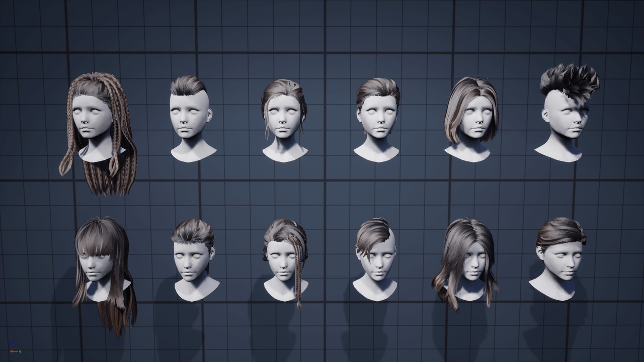 Media 1 for listing G2: Hair Card Collection 02
