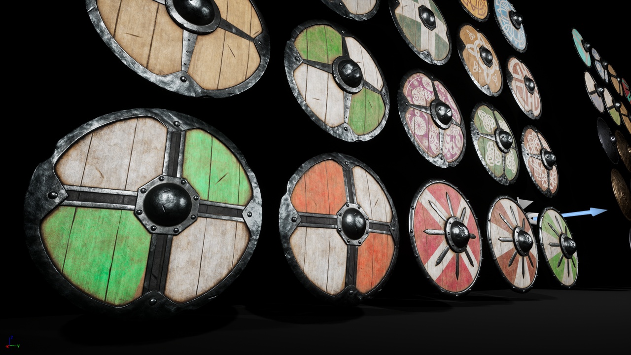 Medium 1 für Eintrag Medieval Shield Pack