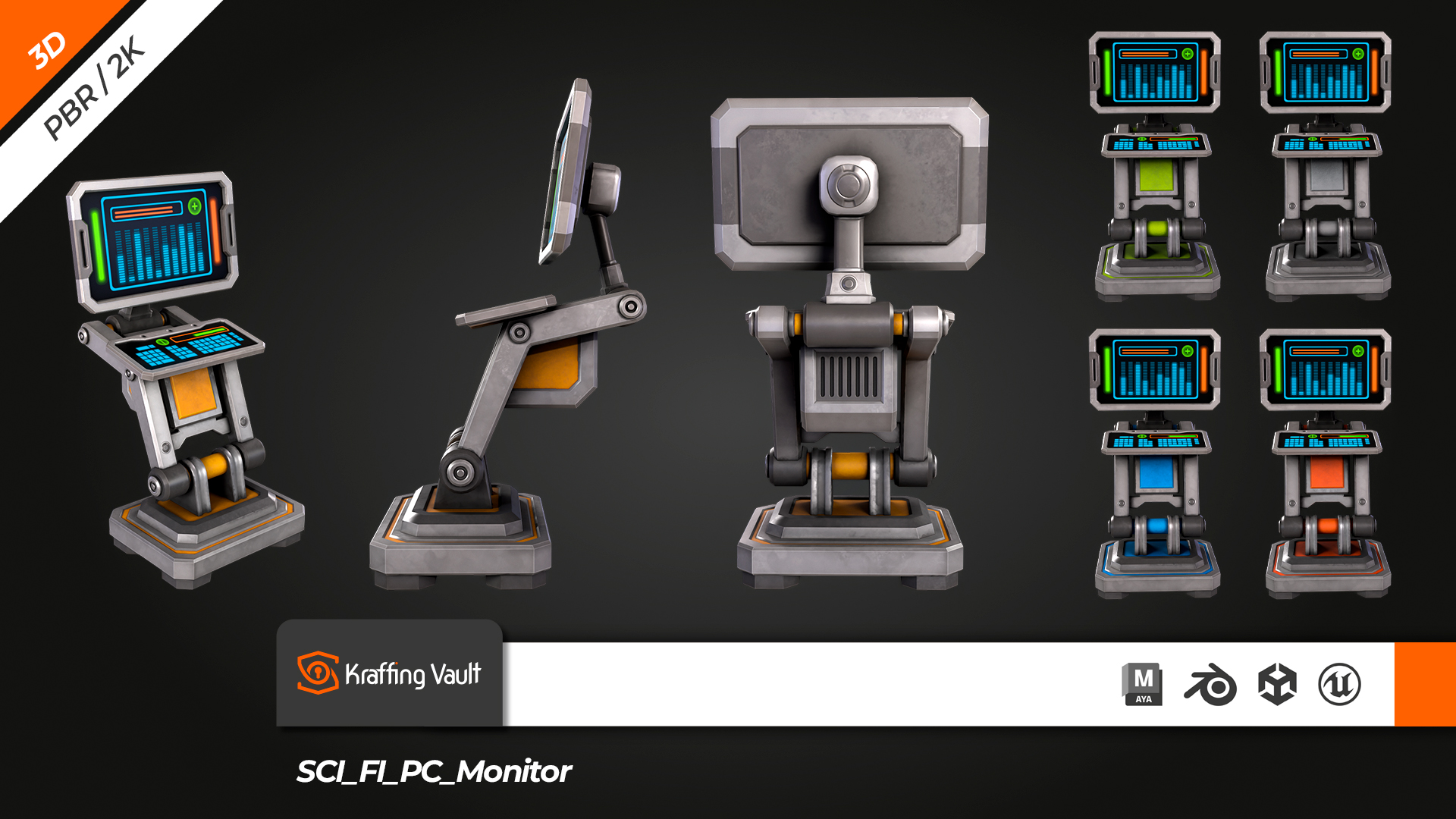 SCI-FI PC Monitor | Fab