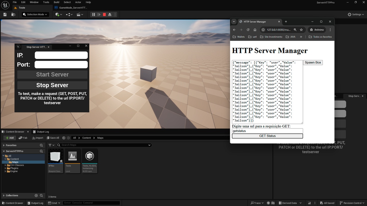 Media 1 for listing Server HTTP Pro