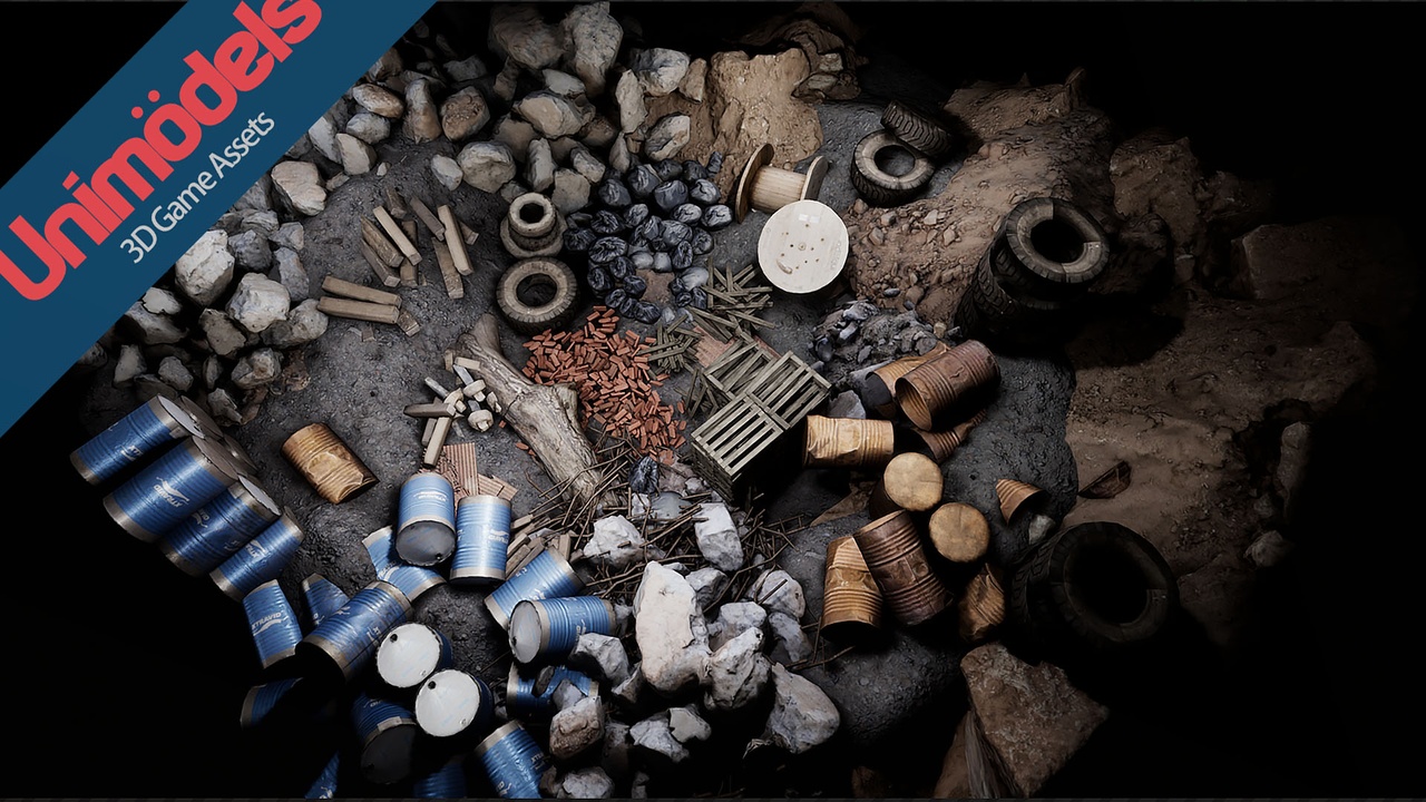 Media 1 for listing Garbage and Debris Vol. 1 by Unimodels