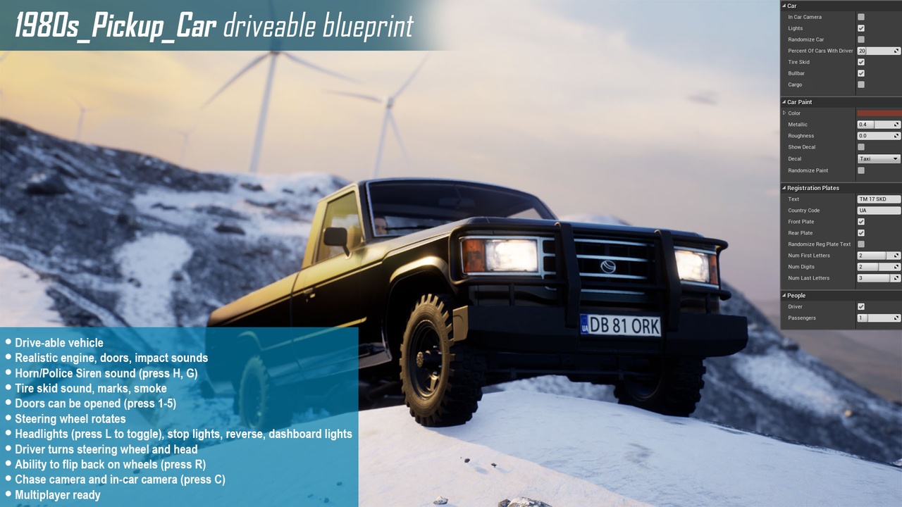 Media 1 for listing 1980s Pickup Car