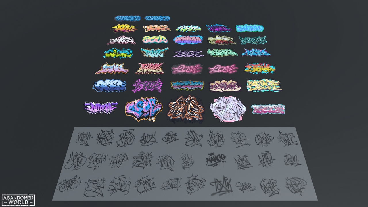 Media 1 for listing Graffiti Pack Decals V