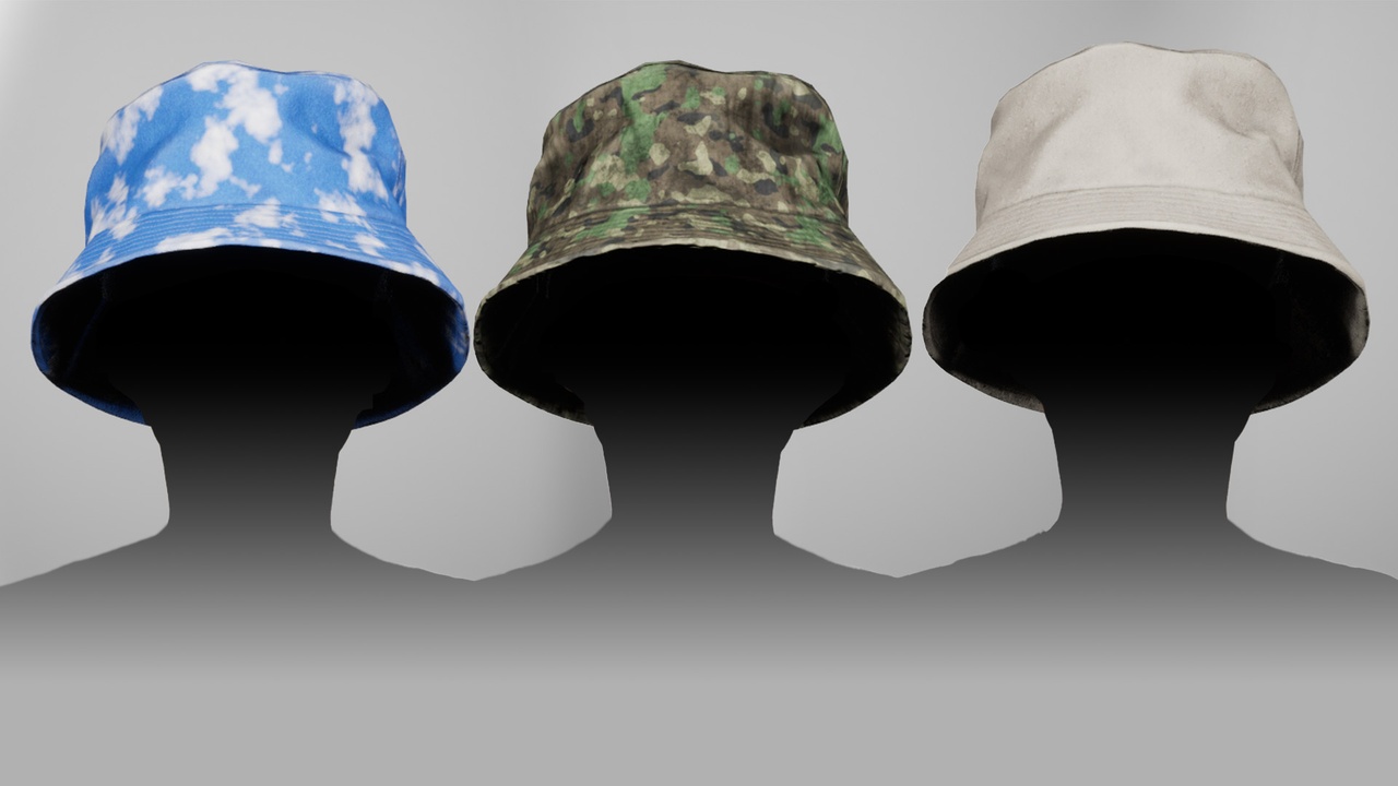 Media 1 for listing Character Accessory - Bucket Hat