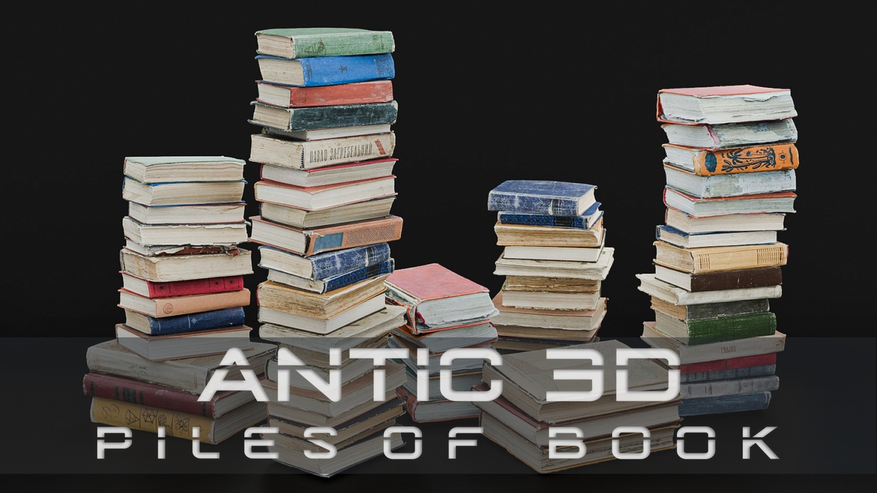 Media 1 for listing Piles of Old Books