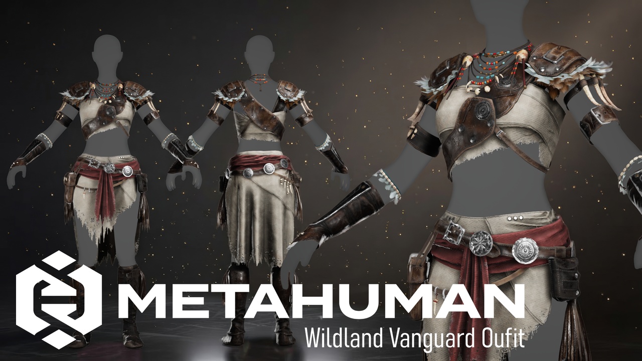 Media 1 for listing MHC: Wildland Vanguard | Metahuman Outfit