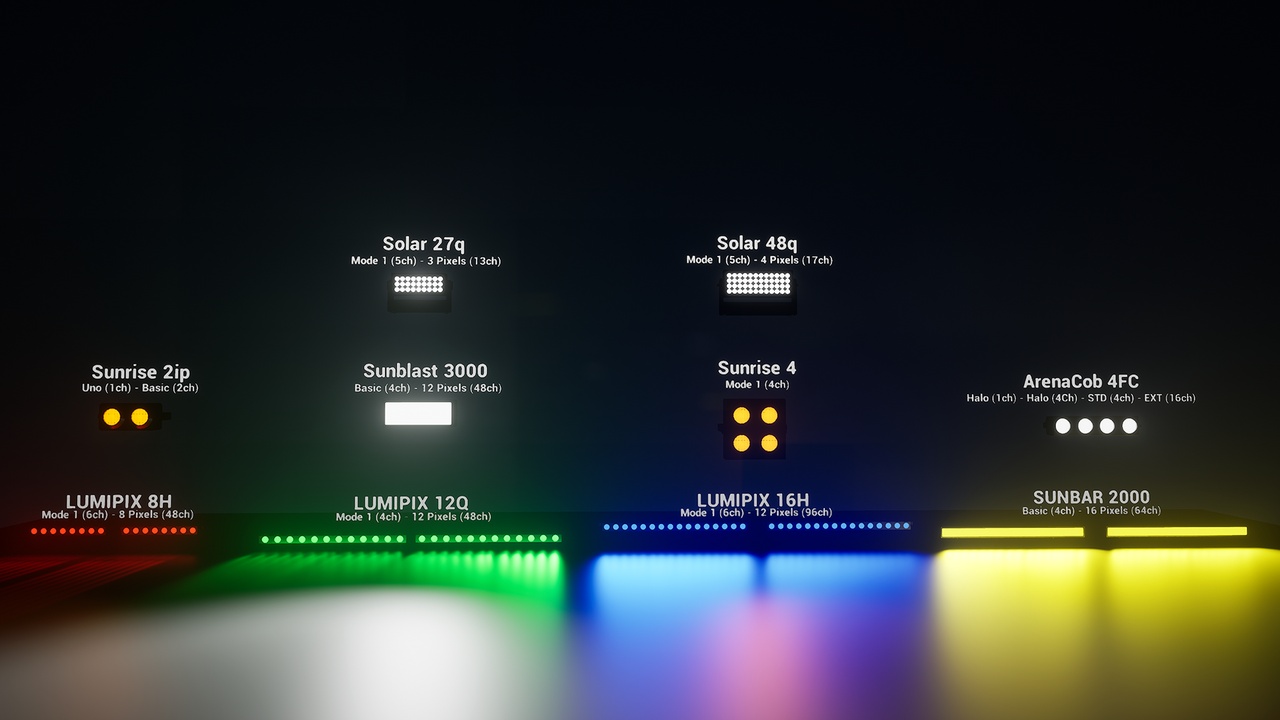 商品 Studio Lighting Kit - Vol. 3 (DMX) 的媒体 1