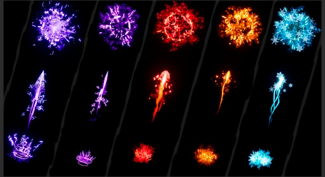 Bundle Magic Effects 1 [Unity] | Fab