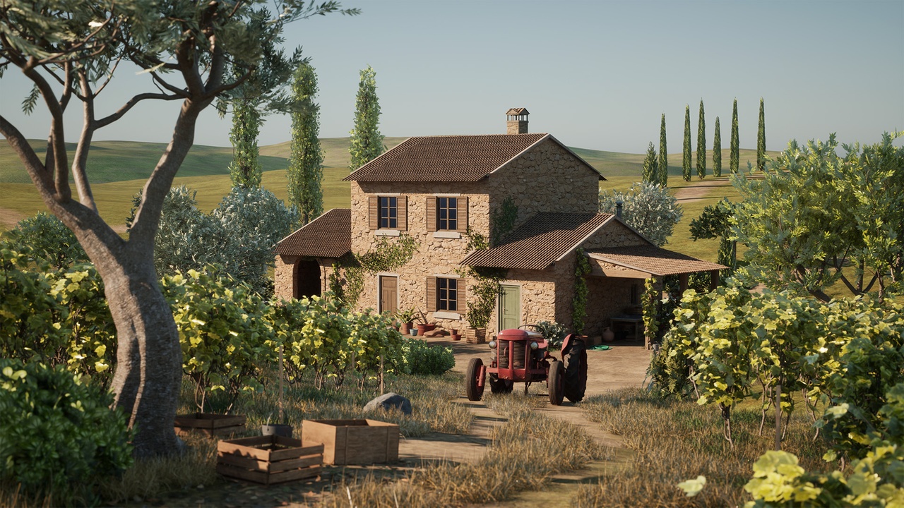 Multimedia 1 para anuncio Mediterranean Farmhouse Environment