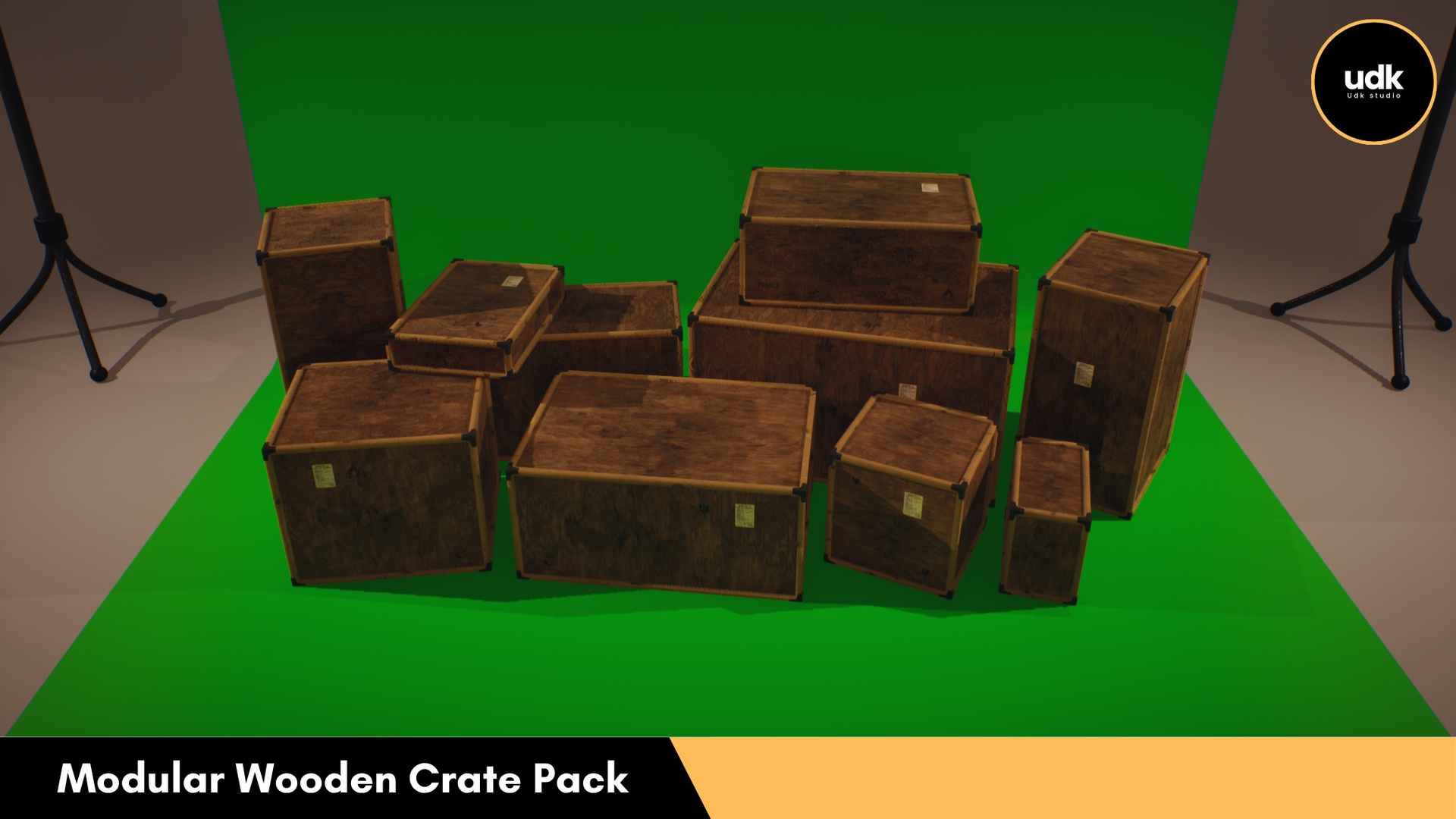 Media 1 for listing Modular Wooden Crate Pack