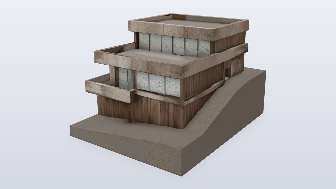 Media 1 for listing Stepped Hillside Villa in Modern Style