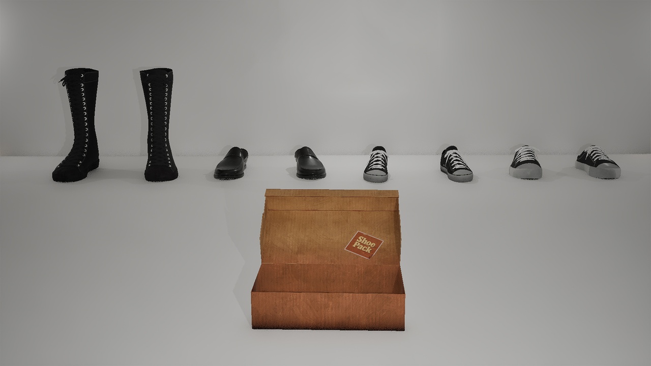 Media 1 for listing Shoe Pack 1 for Metahuman