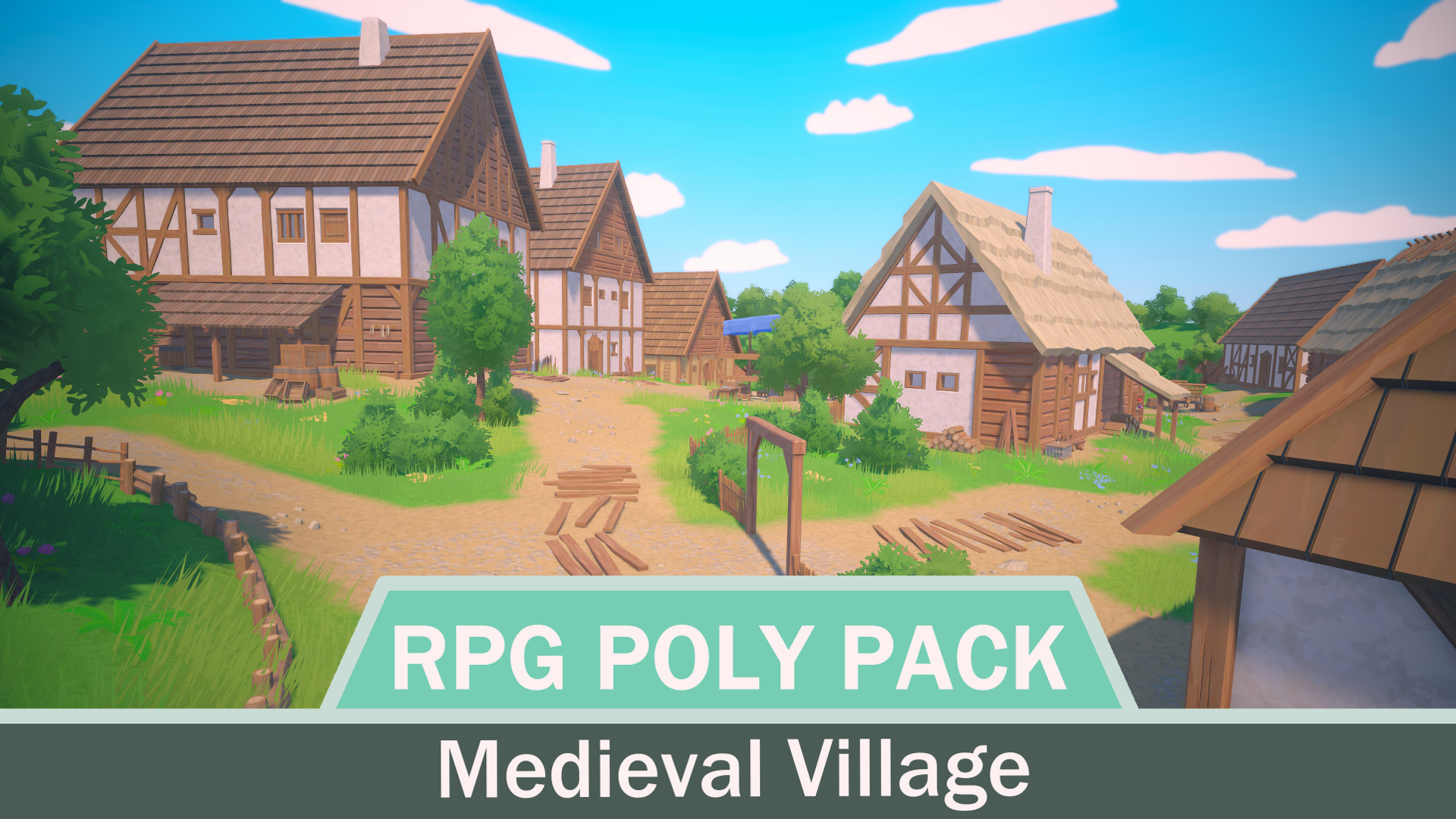 RPG Poly Pack - Medieval Village | Fab