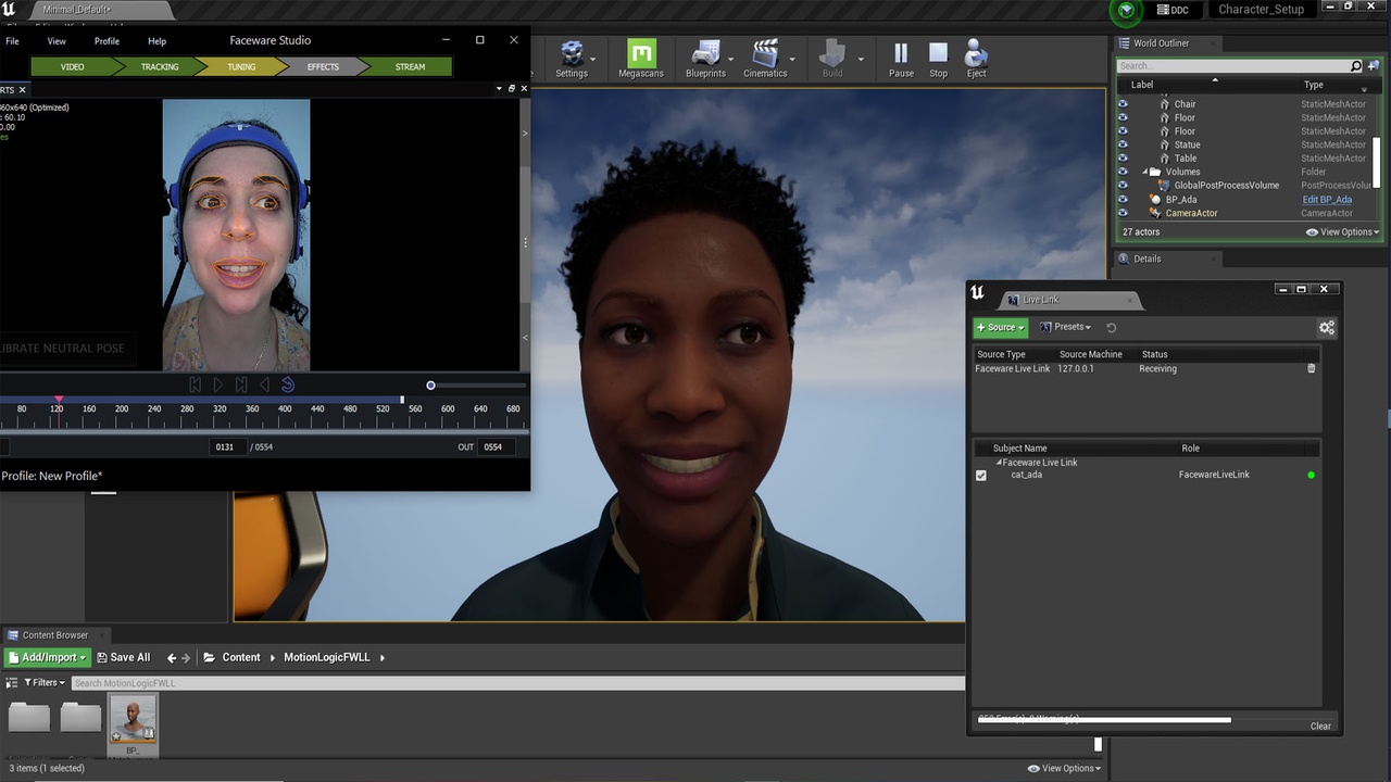 Media 1 for listing Faceware Live Link