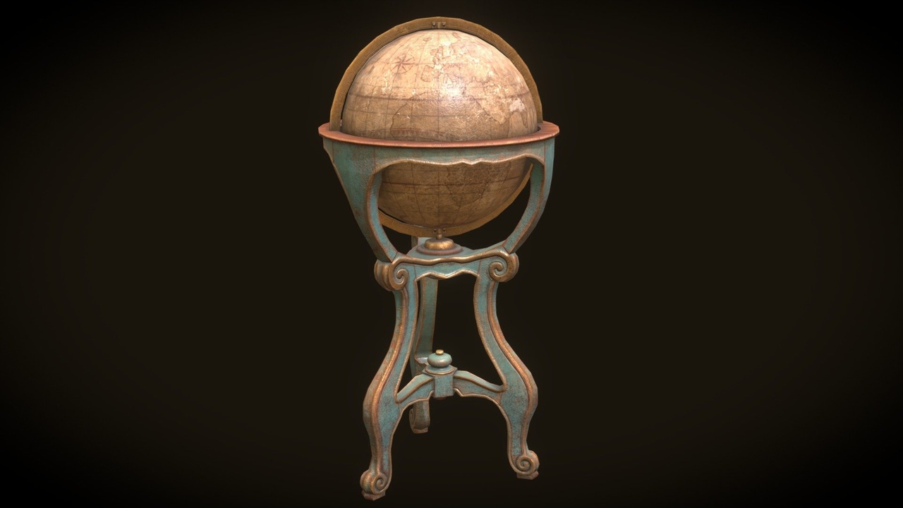 Media 1 for listing Antique Globe