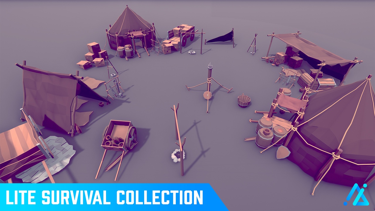 Media 1 for listing POLY - Medieval Camp