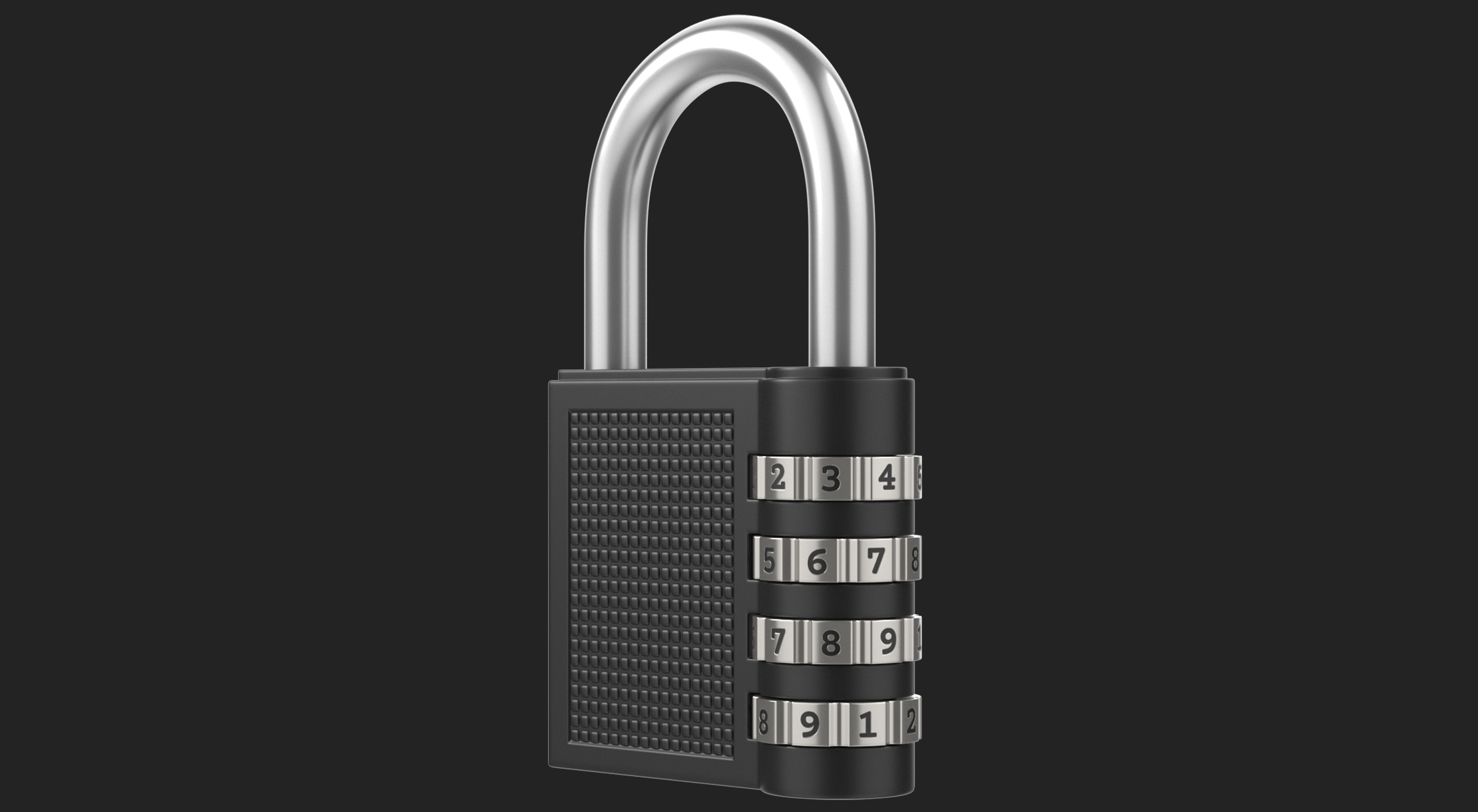 Combination Padlock PBR | Fab