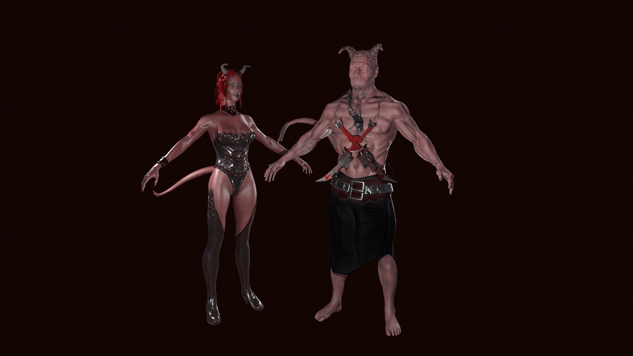 Media 1 for listing Demon Succubus bundle