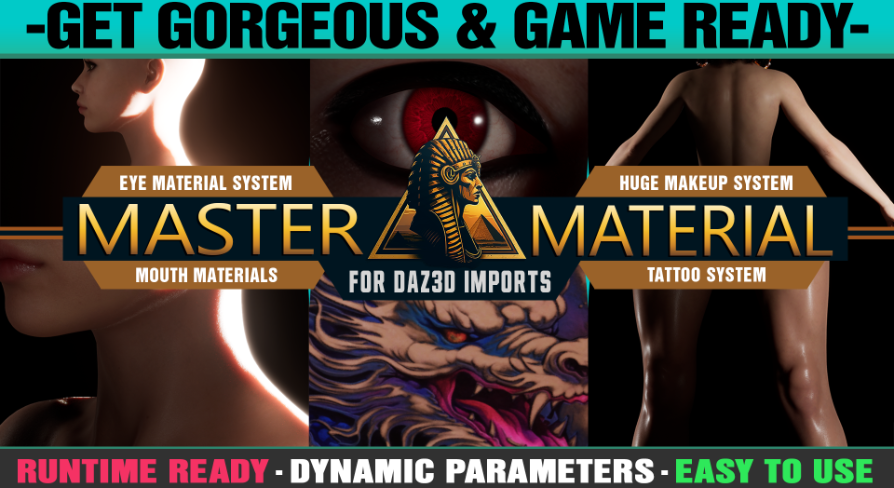 Master Materials and Layer System for Daz3D Imports | Fab
