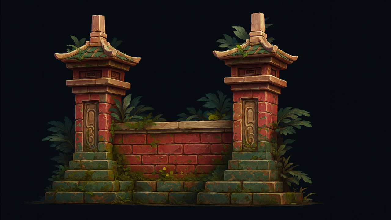 Media 1 for listing Stylized Hedges Set 3