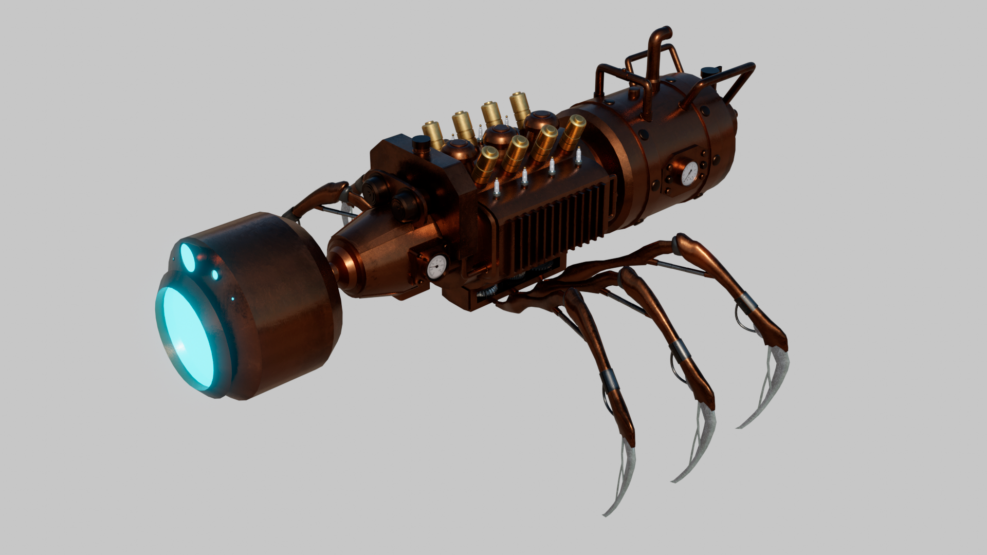 Ant robot steampunk | Fab