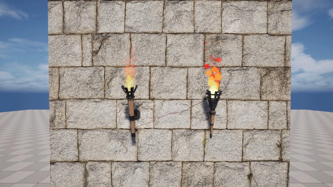Media 1 for listing Stylized Torch FX