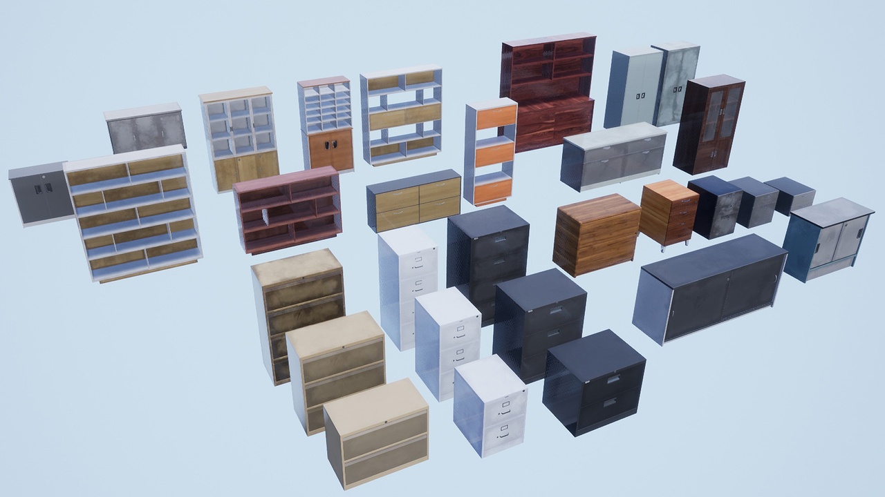 商品 Office Shelves / Cabinets 的媒体 1