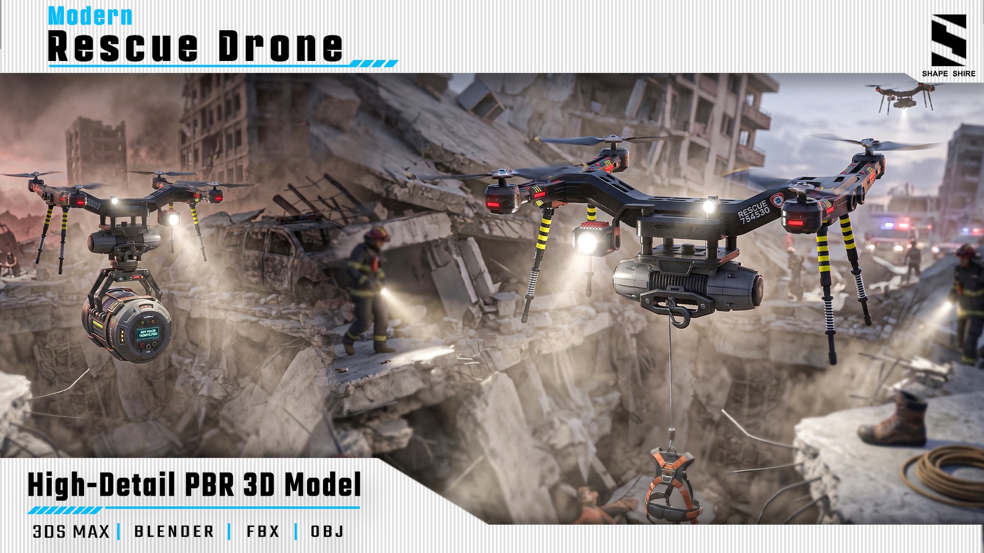 Media 1 for listing RESCUE DRONE