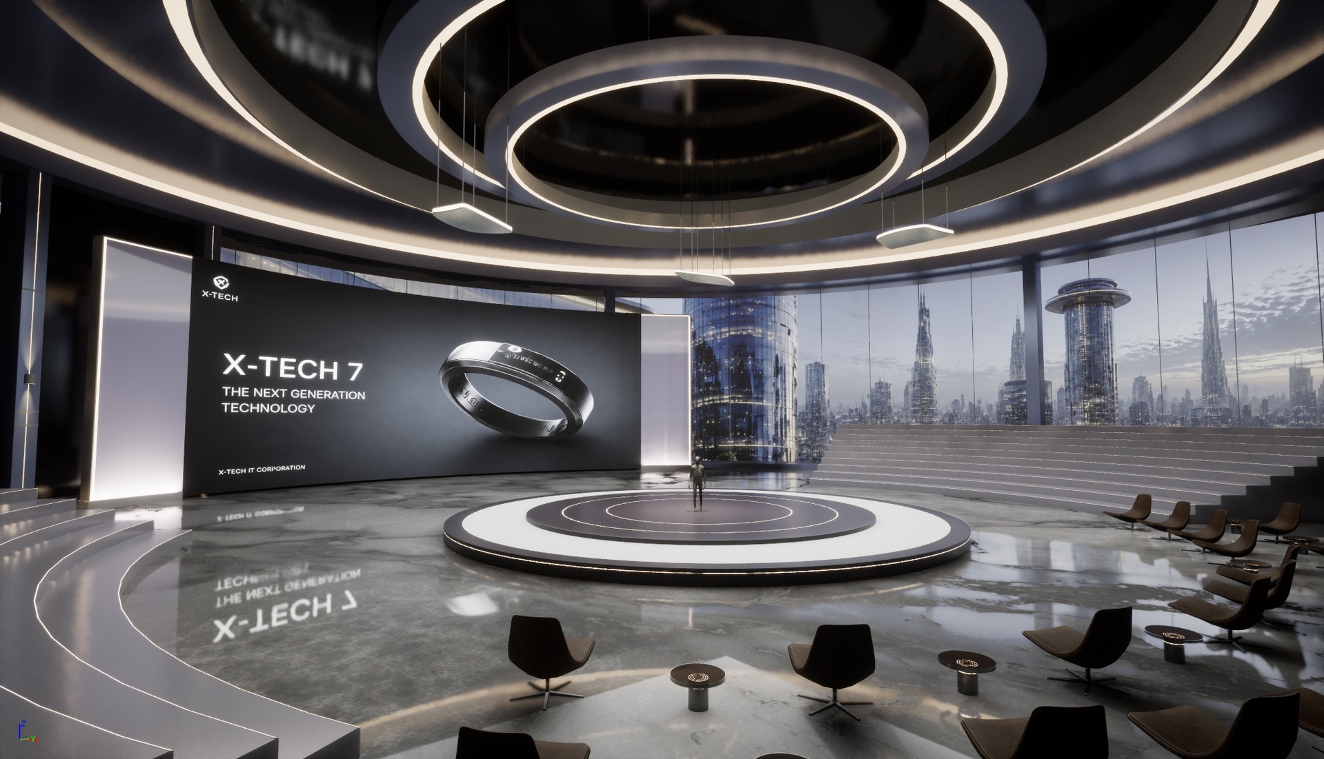 Media 1 for listing Modern Corporate Keynote Auditorium