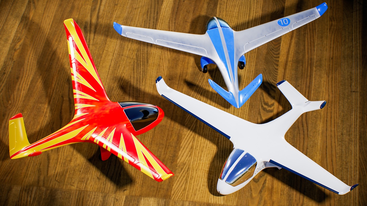 Medium 1 für Eintrag Stylized Toy Glider