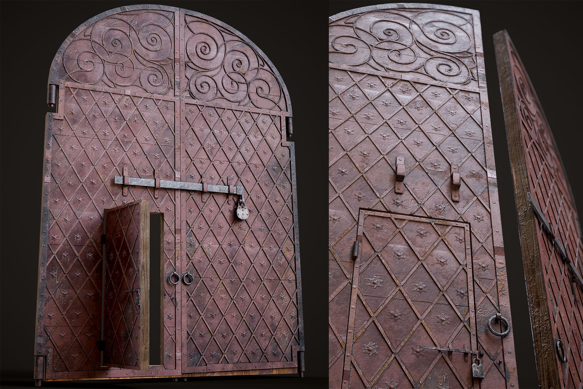 Medieval Gate of the Fortress 제품 등록을 위한 미디어 1개