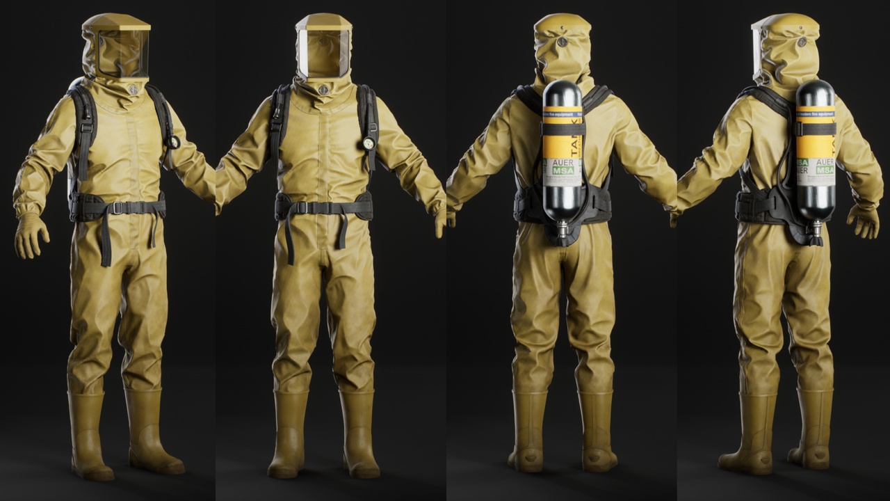 Media 1 for listing Protective Suit 03 - Metahuman