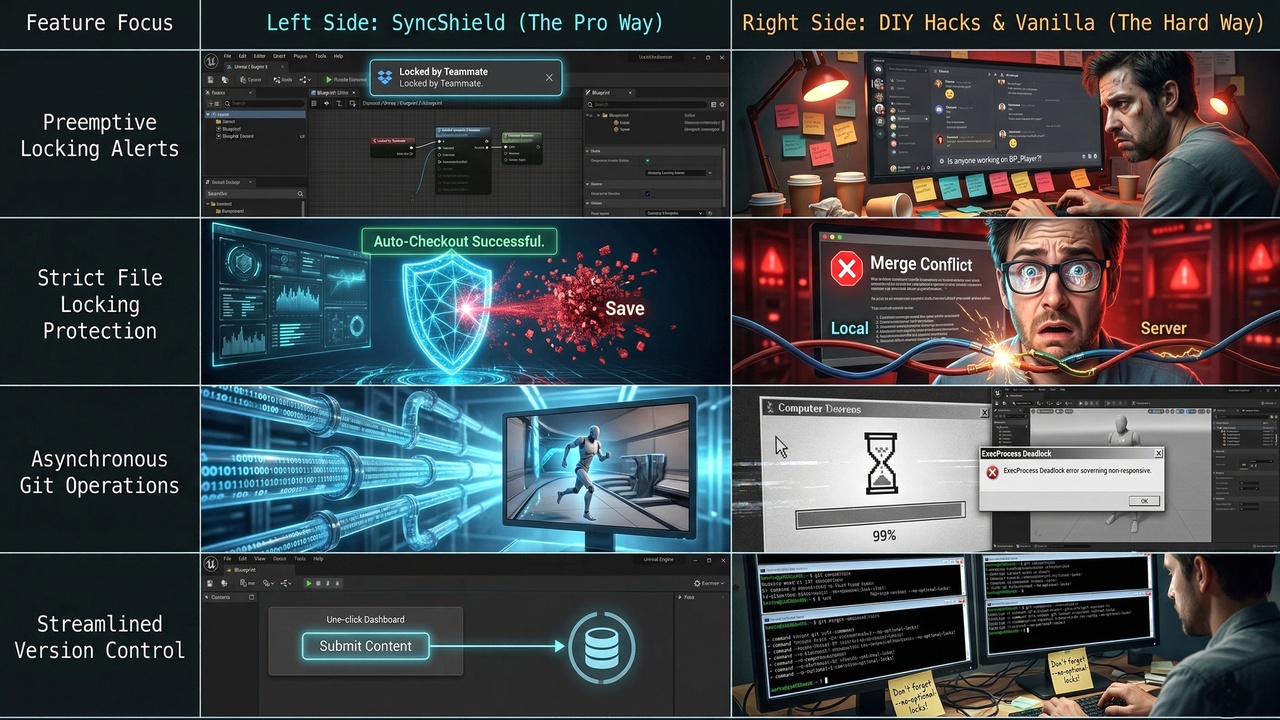 Media 1 for listing SyncShield: Dynamic Safety Net, Sentinel & Validator for Git & Plastic SCM