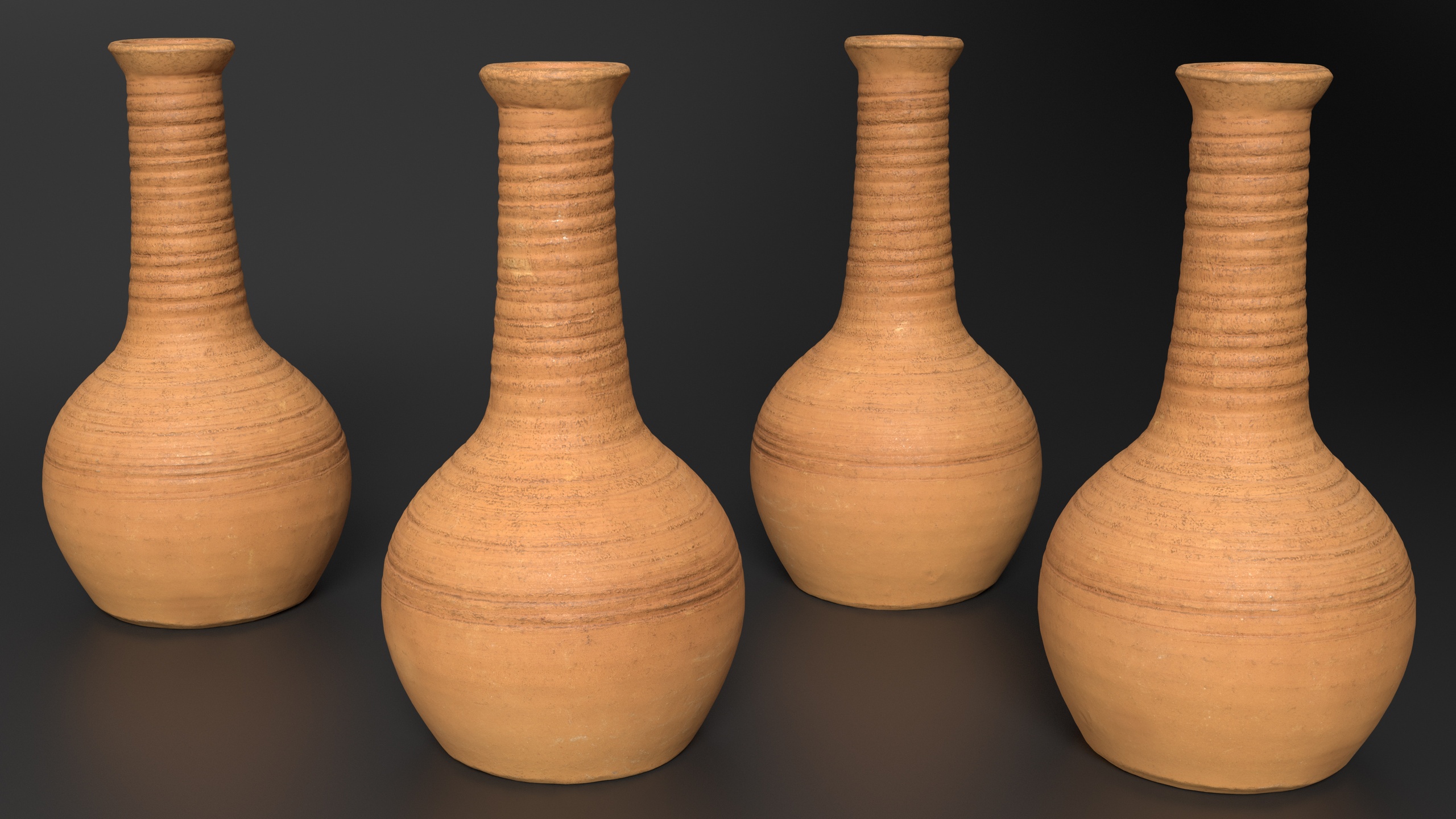 Media 1 for listing Handmade Clay Jug Vase - Rustic Pottery
