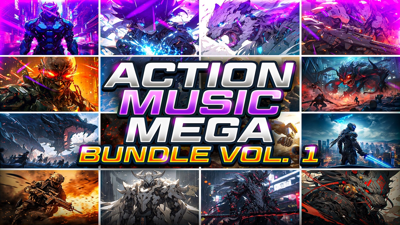 Action Music Mega Bundle - Volume 1 | Fab