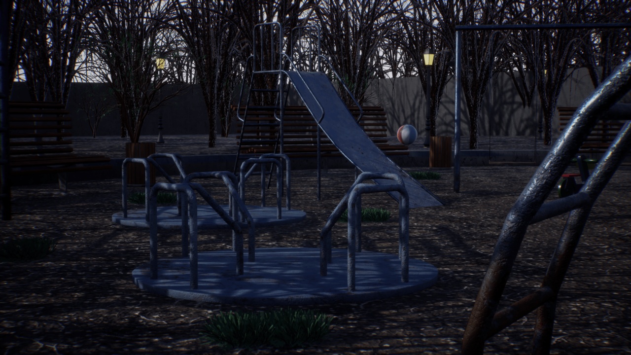 Playground Pack - Abandoned Playground Assets | Fab