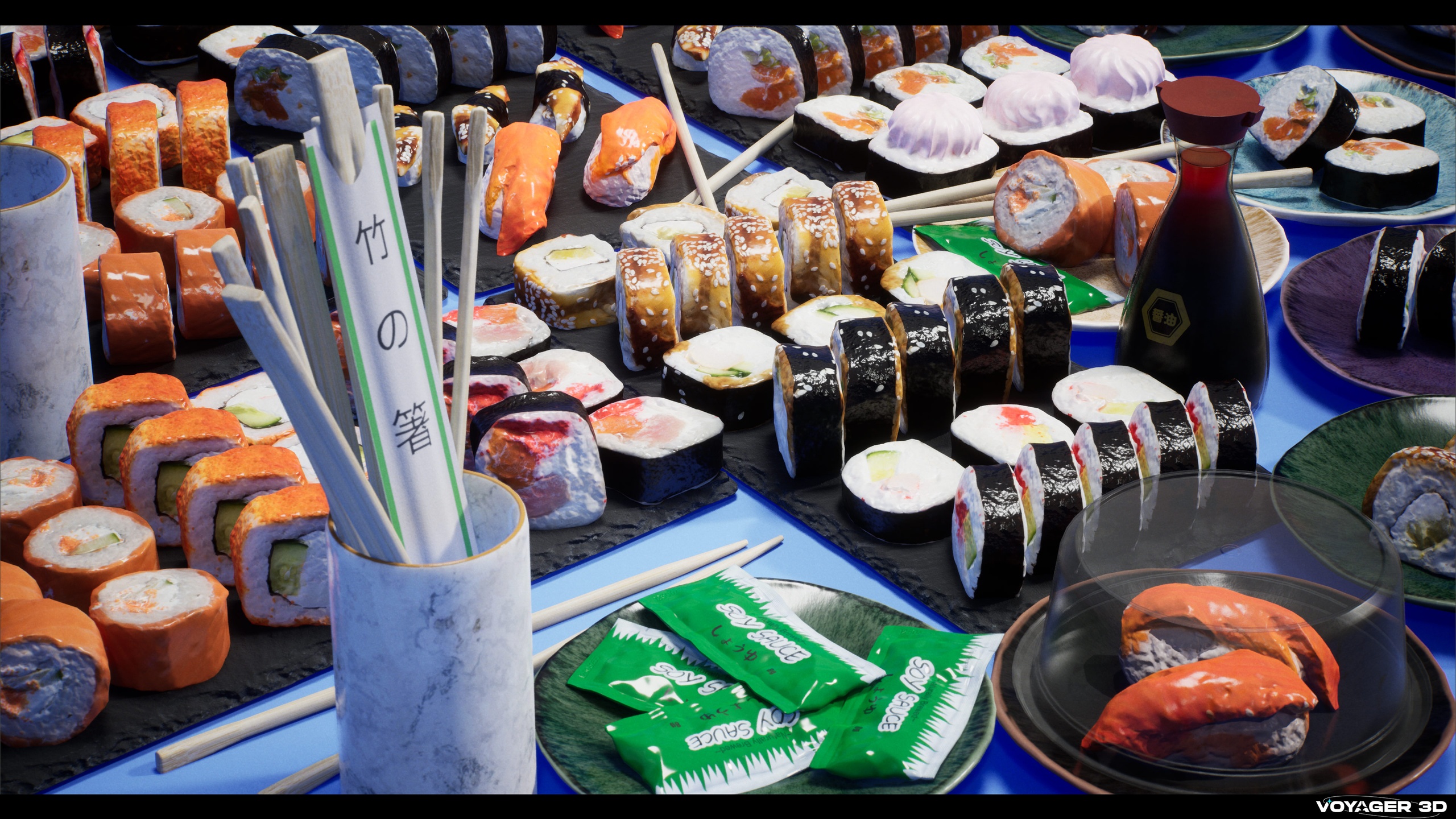 Media 1 for listing Photogrammetry Sushi Vol.01