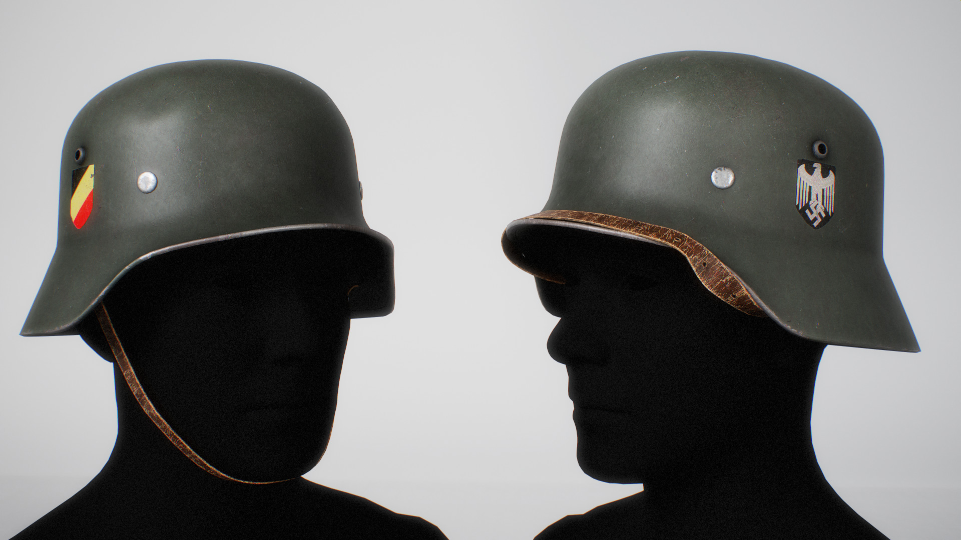 German helmet World War II | Fab