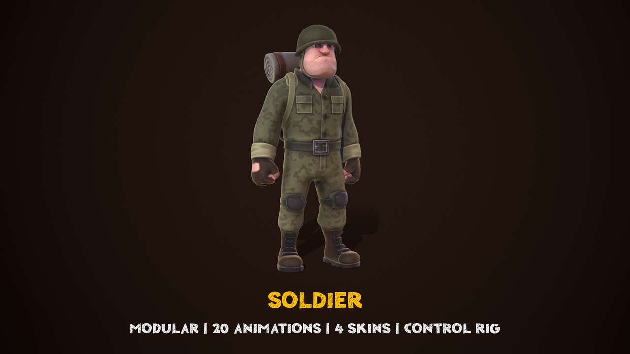 Media 1 for listing Soldier