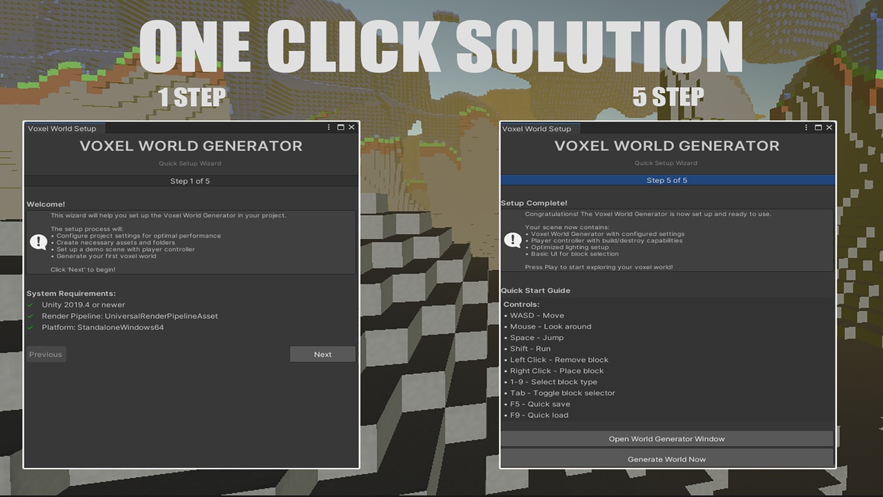 Media 1 for listing Blocky World Generator Base