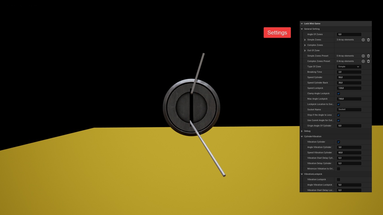 Média 1 pour l'article Lock Mini Game