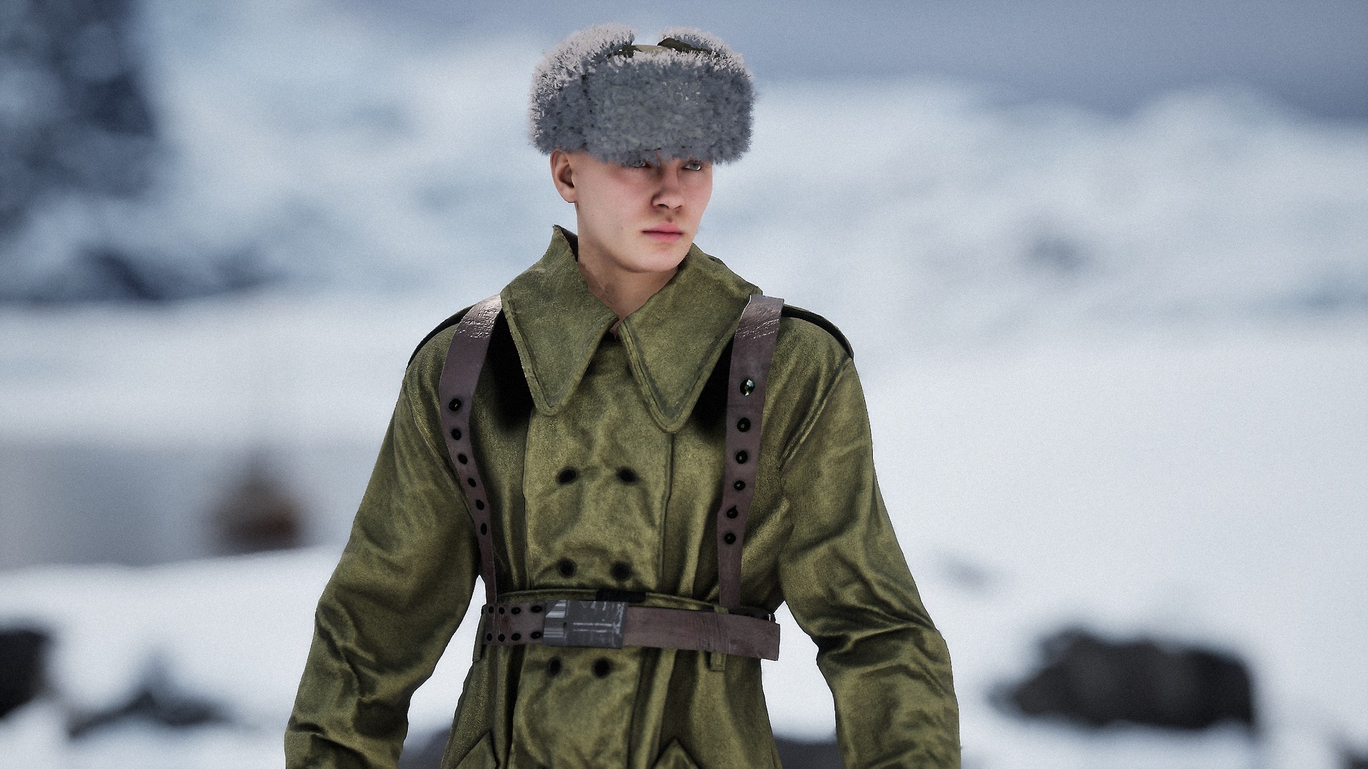 Media 1 for listing Ushanka Hat Type 1 - Metahuman Addon